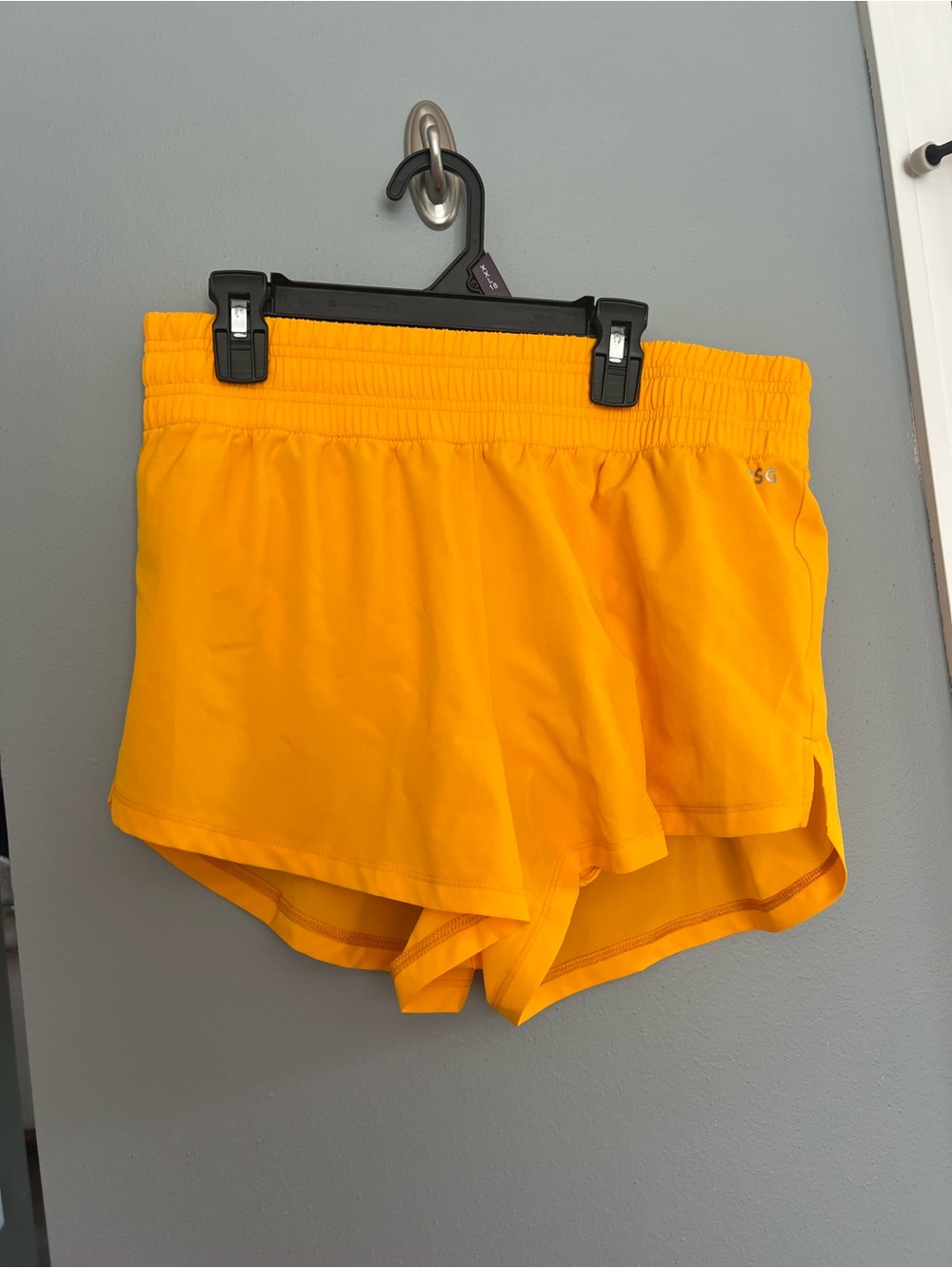 DSG Women’s Athletic Running Shorts in Bright goldenrod Yellow